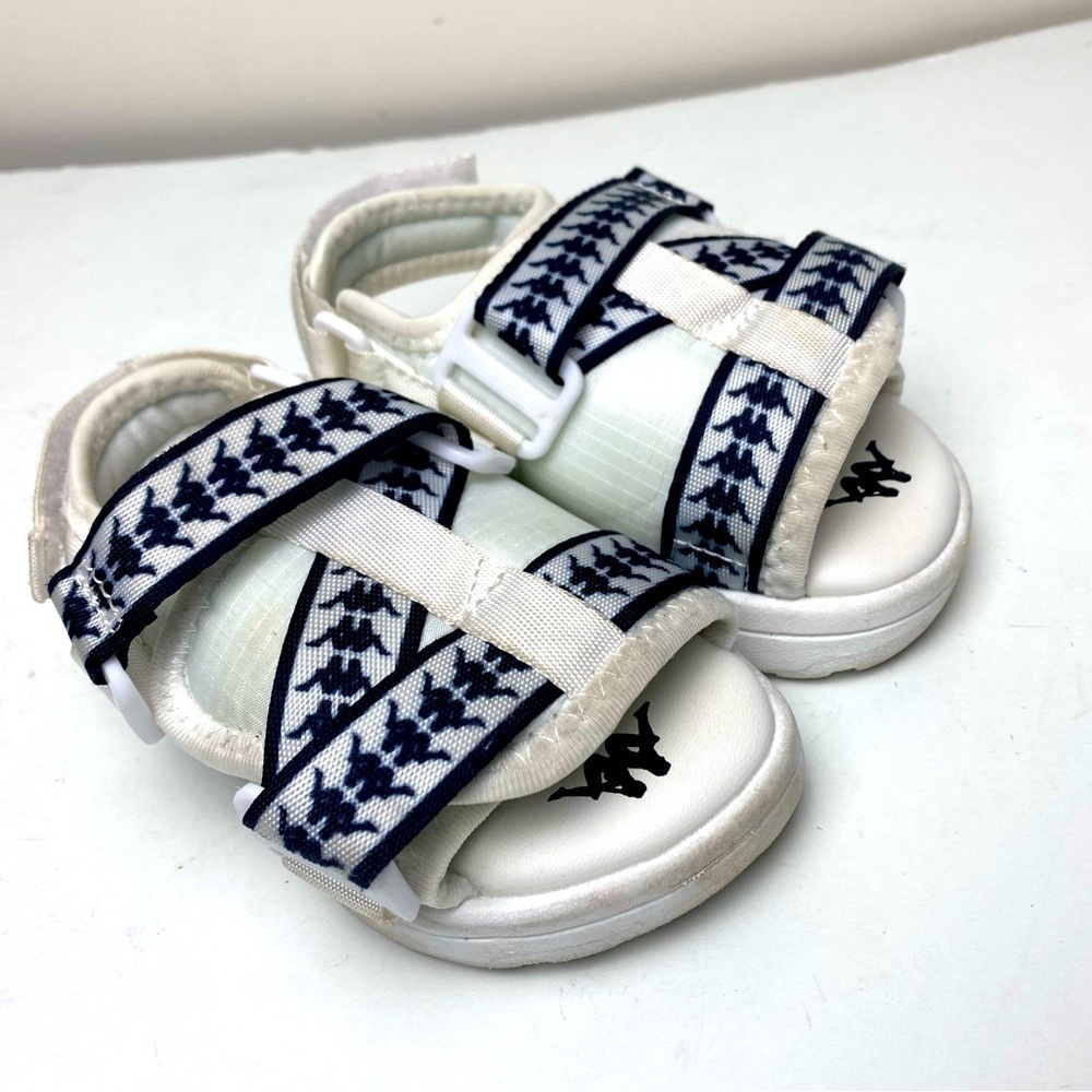 Kappa Banda mitel 2 white and black Slip-On (read details)